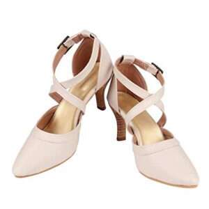 Women Cream Heel