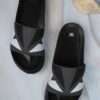 Men Grey Printed Sliders
