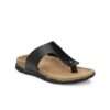 Men Black Ethnic Comfort Sandals - Image 2