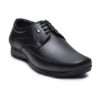 Men Black Solid Formal Derbys