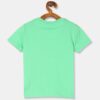 Boys Green Printed Round Neck Flippy Sequinned T-shirt - Image 4