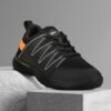 Black Mesh Running Shoes - Image 2
