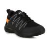 Black Mesh Running Shoes - Image 3